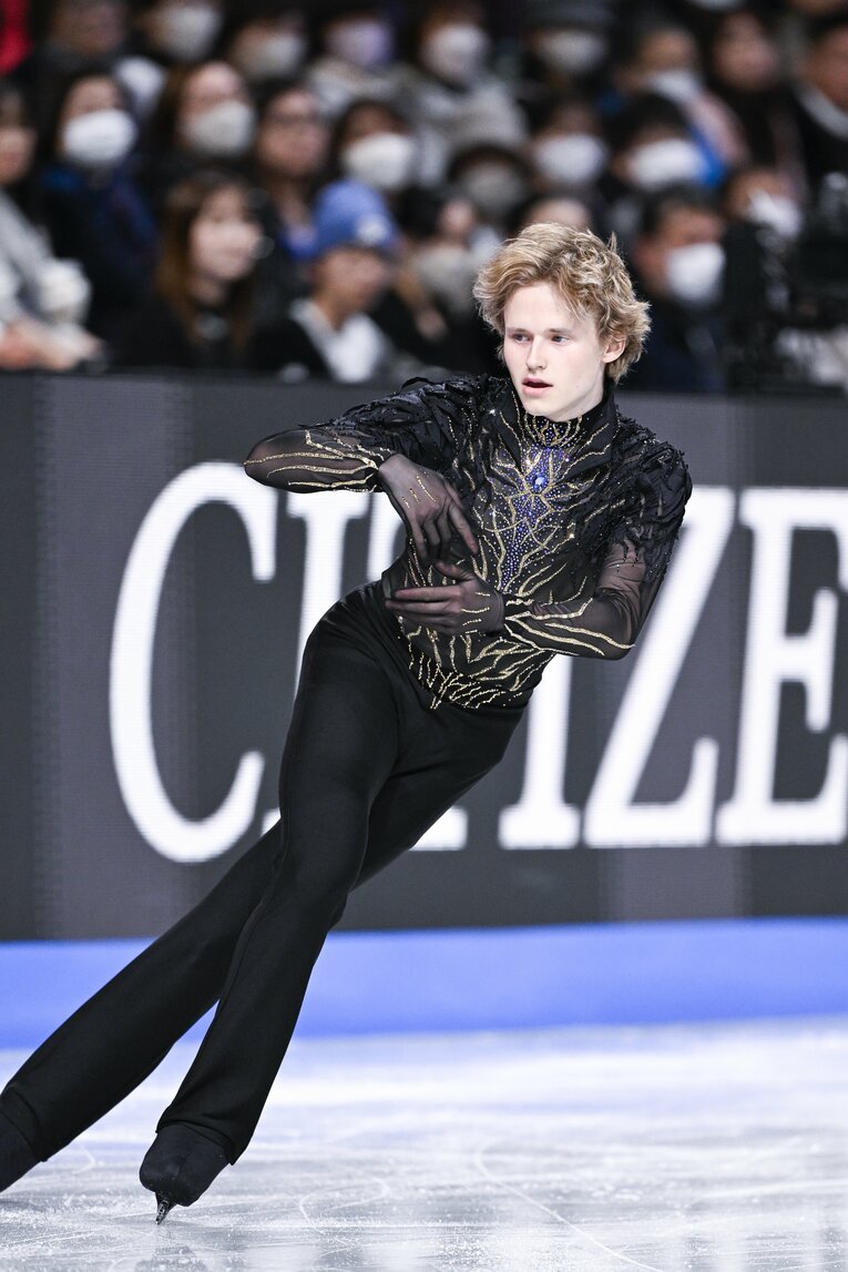 GPファイナルで圧巻の優勝を果たしたイリア・マリニン　©Asami Enomoto