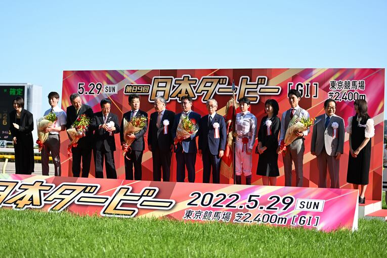 ドウデュースが制した2022年の日本ダービー　©Keiji Ishikawa