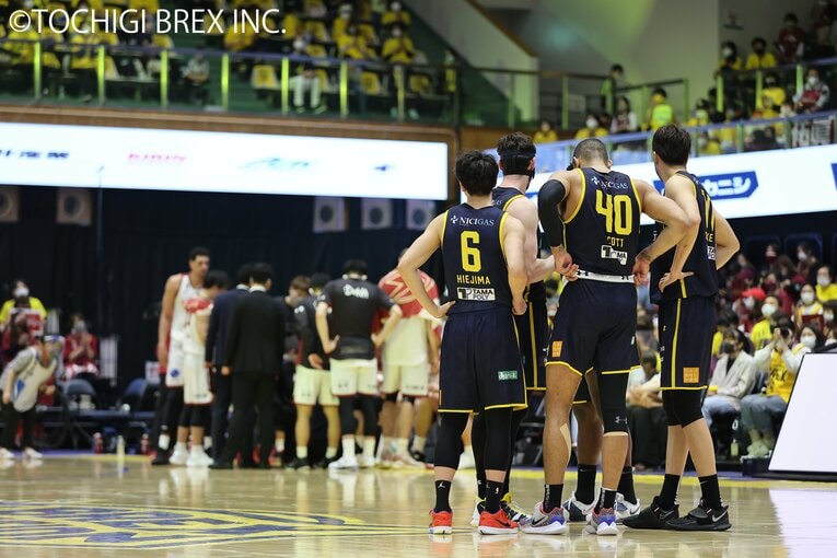 川崎戦に挑むブレックス