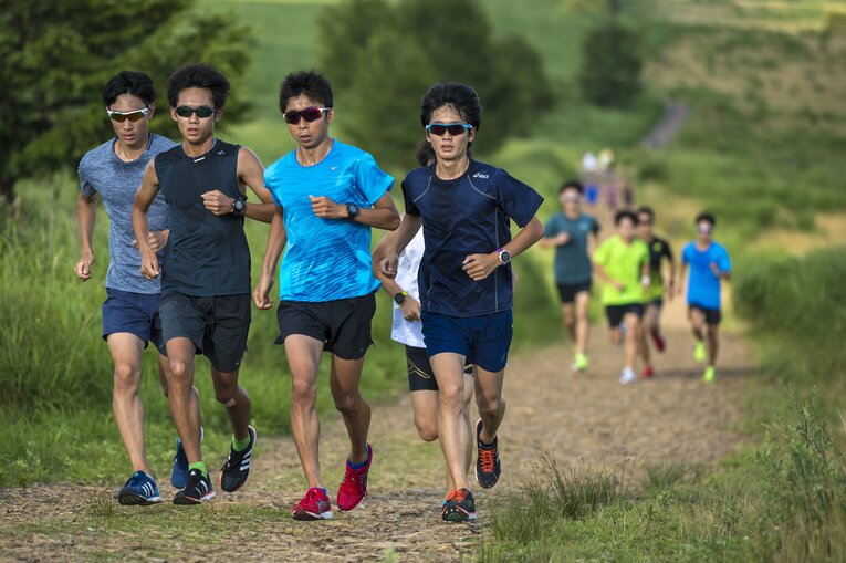 2017年の東海大合宿　©Takuya Sugiyama
