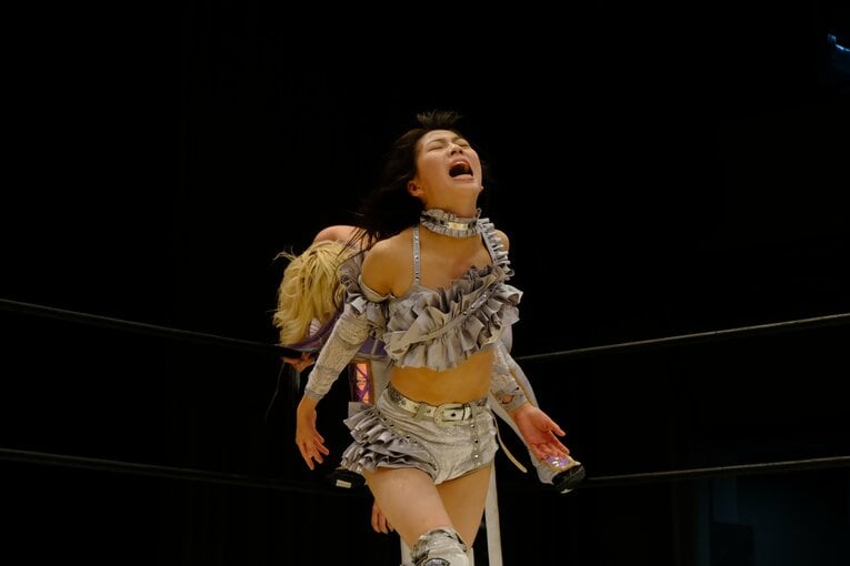 高校3年生の女子プロレスラー・心希（しんの）【スワイプするとそのほかの写真もご覧になれます】©Norihiro Hashimoto