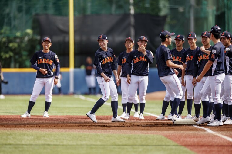 《2023年撮影》丸田が、前田が、東恩納が…世界一・U-18野球日本代表の「秘蔵カット集」　©Kichi Matsumoto