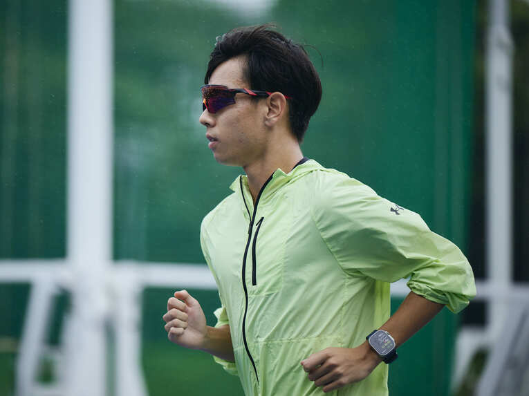 慶應大4年、主将の田島公太郎　©Yuki Suenaga