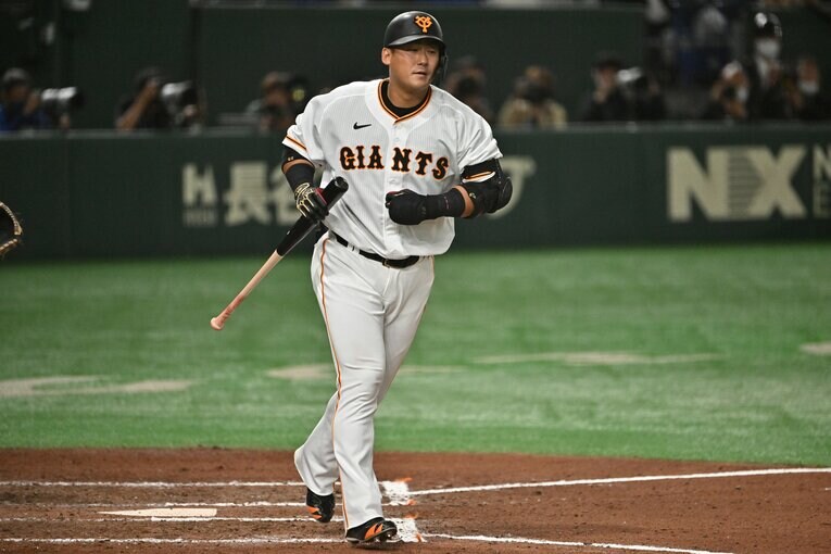 昨季まで巨人に在籍していた中田翔　©Hideki Sugiyama