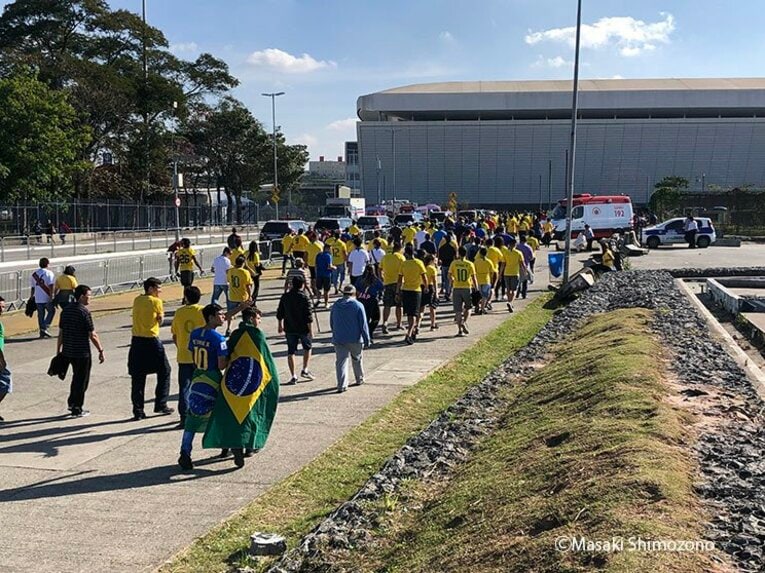 チケット高騰、観客4640人の日も。コパで見る南米サッカーの経済格差。(7) ／ photograph by Masaki Shimozono