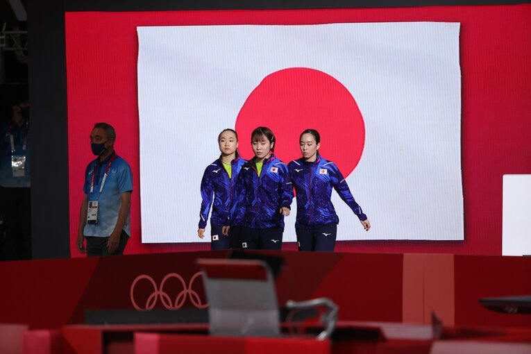 「ダブルスを石川さんと戦えて、すごく心強いです」 卓球女子団体のカギを握る平野美宇にチームが伝えていたこと(15)