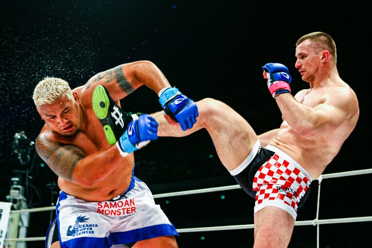 マーク・ハントvs.ミルコ・クロコップ　©Susumu Nagao