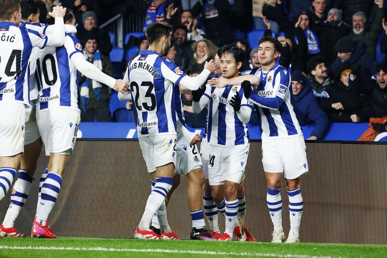 「ゴール後の方が走りました」久保建英の魅力は“80m疾走弾”だけでなく…本音でオチャメな「クボ節」月曜21時の試合には「怒りも感じます」(7)