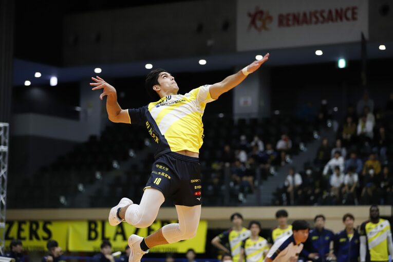 渡邉晃瑠（日本製鉄堺ブレイザーズ）©︎Blazers sports club