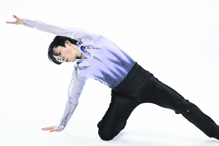 宇野昌磨、NHK杯SP  ©︎Asami Enomoto