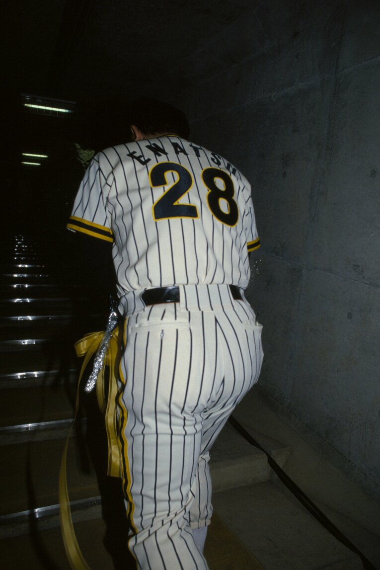 「江夏豊たった一人の引退式」　©BUNGEISHUNJU