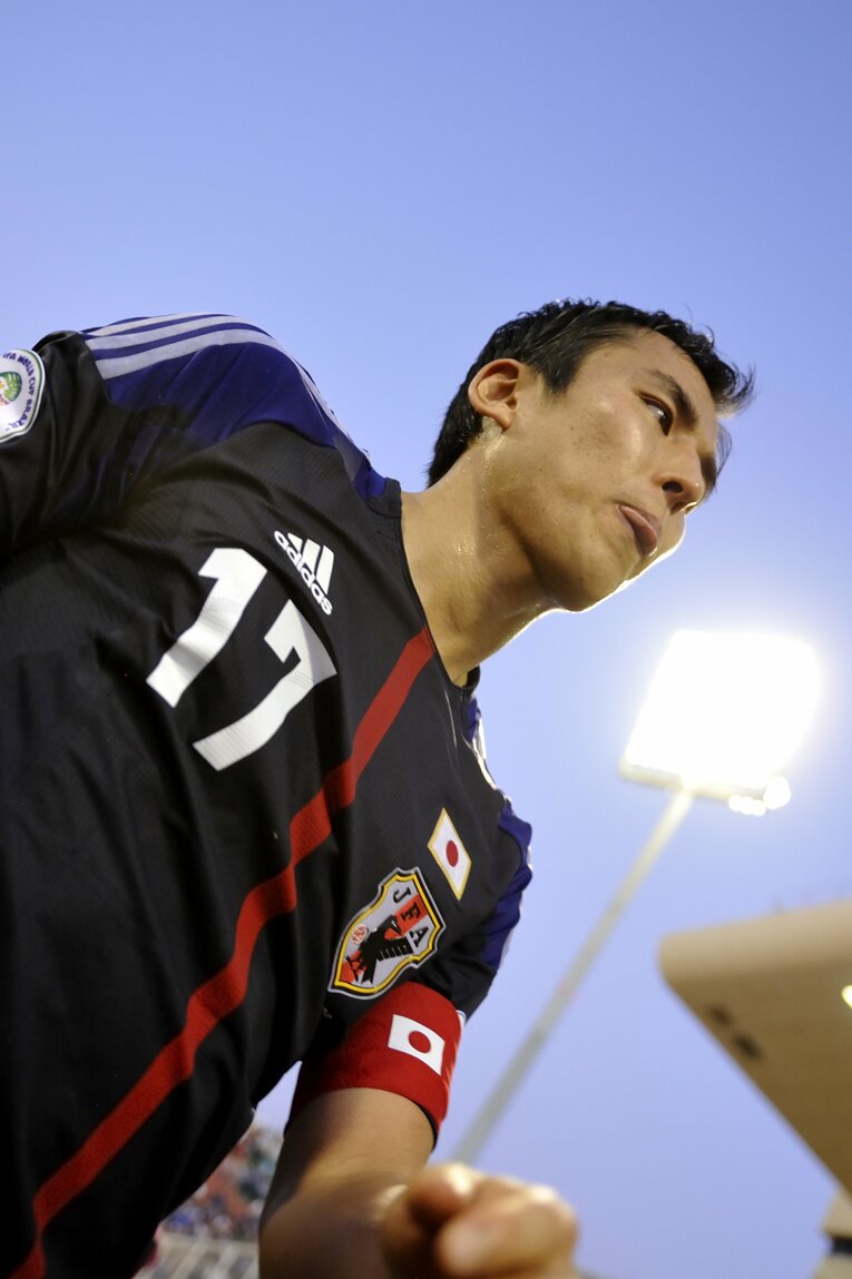 【長谷部誠の輝かしいキャリア】2012年11月、アジア最終予選　©Takuya Sugiyama