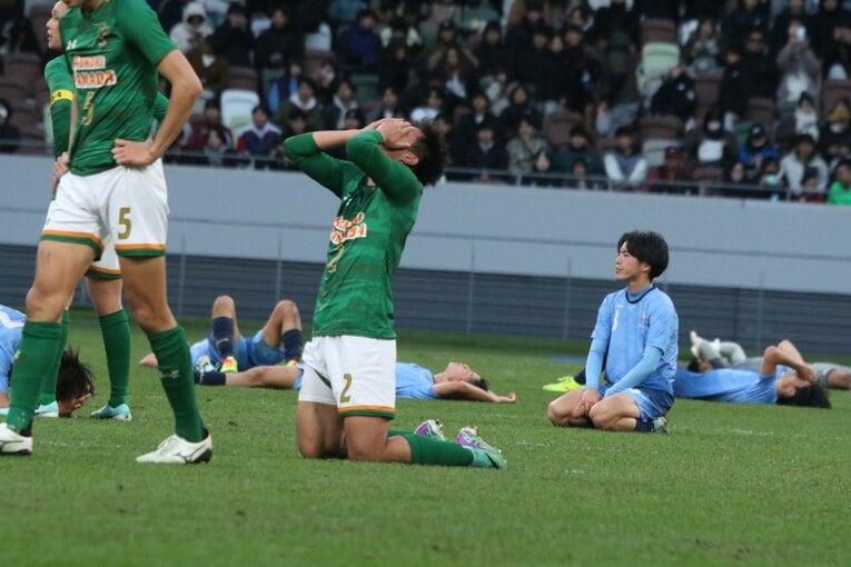 青森山田、歓喜の瞬間　©︎Takahito Ando