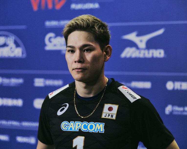 西田有志（VNLスロベニア戦）©︎Yuki Suenaga