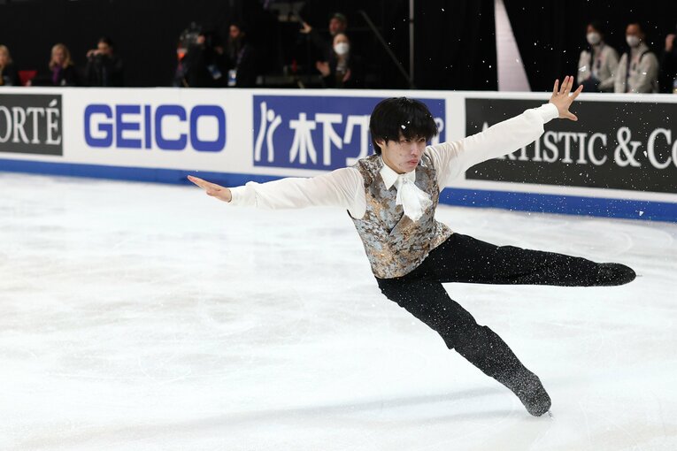 2位となった三浦のフリー