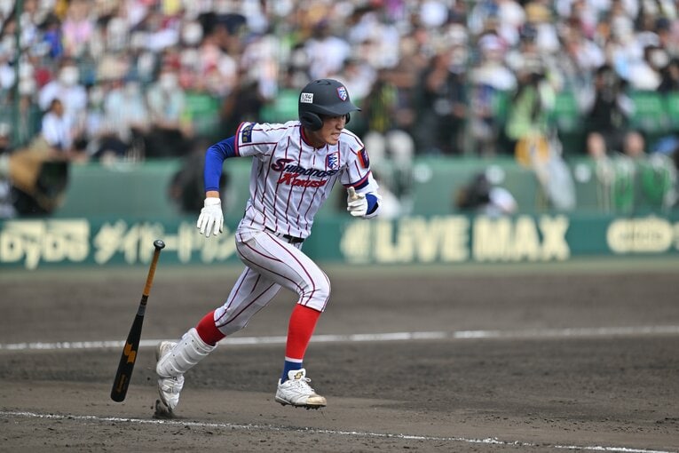 【決勝・仙台育英戦】チームの中心・仲井慎　©Hideki Sugiyama