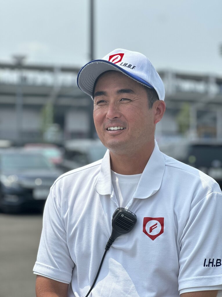 今夏インタビューした國保陽平氏の姿　©Yuji Yanagawa