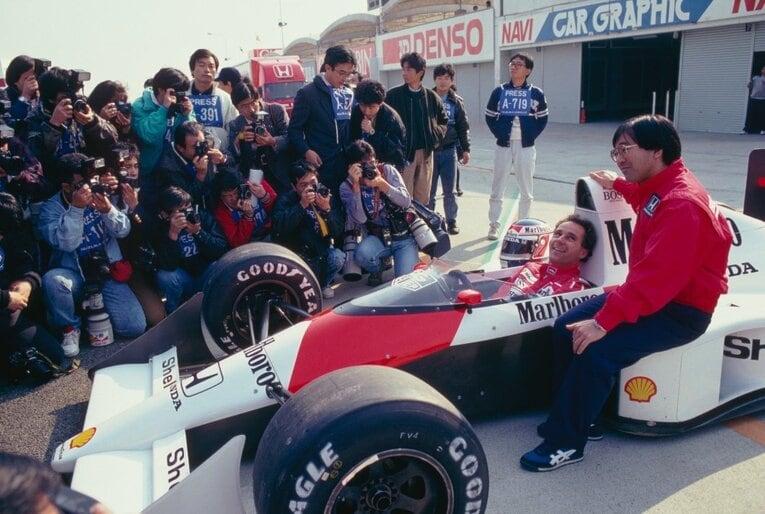 特選写真で振り返る、音速の貴公子アイルトン・セナ。(55) ／ photograph by Sports Graphic Number
