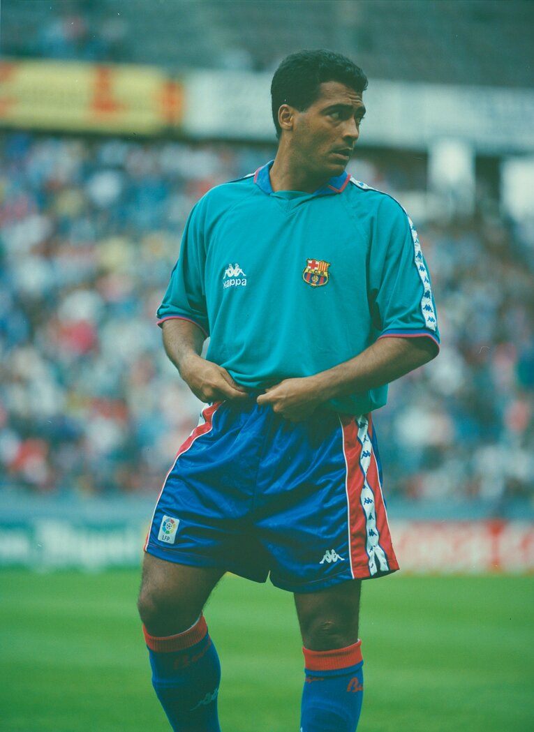 バルサ、ブラジル代表時代のロマーリオ（全7枚中の4枚目）　　©Sports Graphic Number