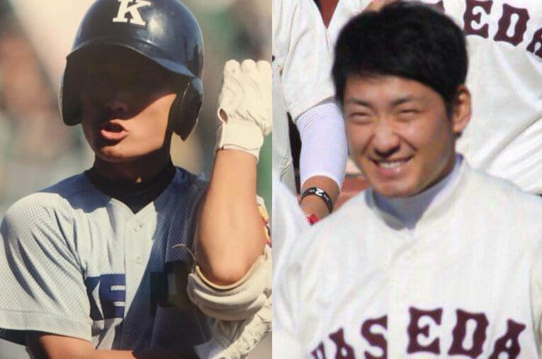 慶應高と早稲田実業でともに甲子園に出場した裕司さんと健介さんの鈴木兄弟。大手がシェアのほとんどを握るグローブ界に新風を吹かせようとしている ／ photograph by Takeshi Shimizu