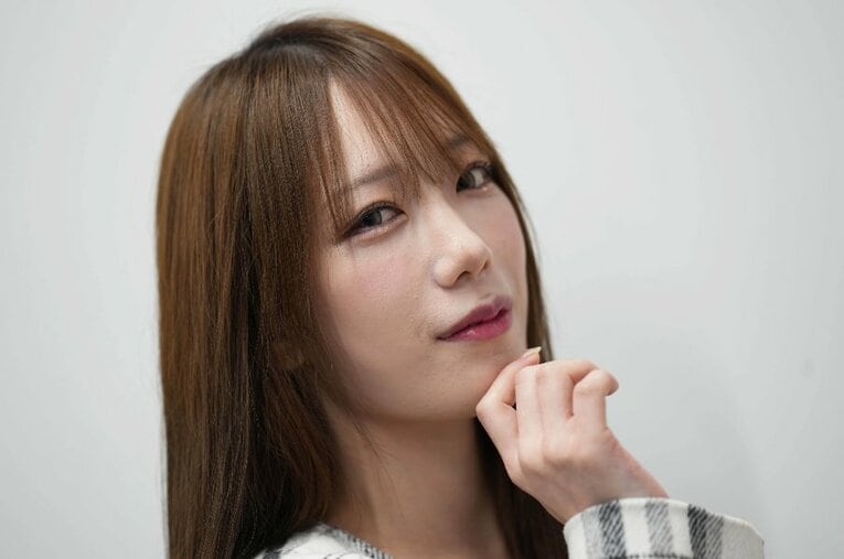 4月26日に横浜アリーナで引退する鹿島沙希。試合はせず、盛大な引退セレモニーを行う ／ photograph by Essei Hara