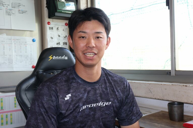 現在、福井工大福井高の監督を務める白水健太。大阪桐蔭高時代は主力として大谷擁する花巻東も破って春夏連覇　©Fumi Sawai