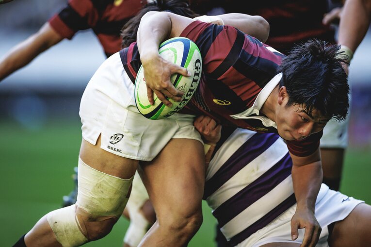 FB矢崎由高（早大2年）©︎Kiichi Matsumoto