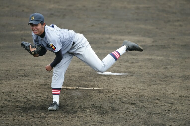 「力道山の孫」田村圭は慶応高、慶応大野球部のエースだった　©BUNGEISHUNJU
