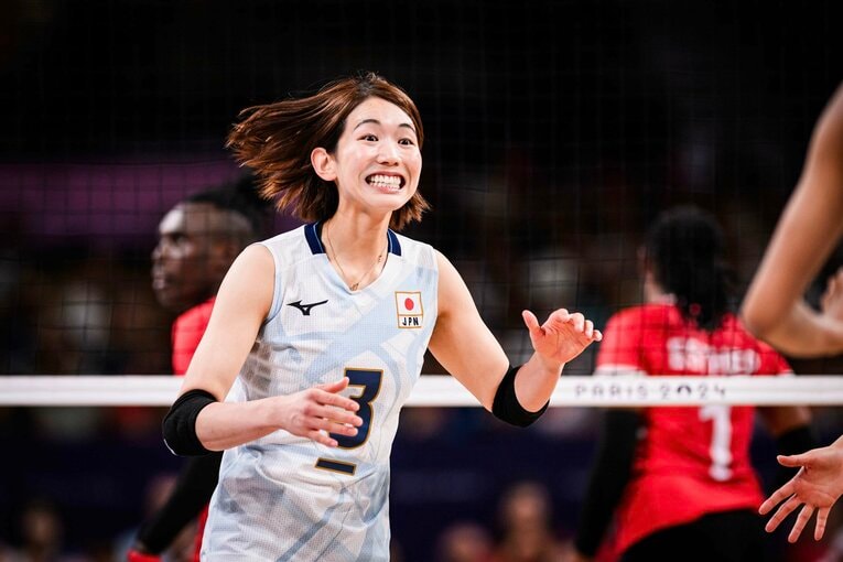 パリ五輪予選ラウンド・ケニア戦　©︎Volleyball World