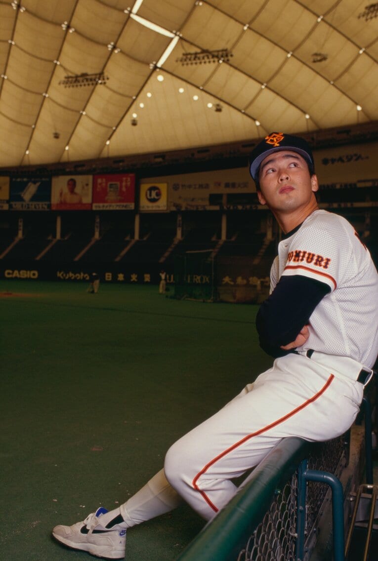 上宮高時代の教え子のひとり、元木大介　©Tadashi Shirasawa