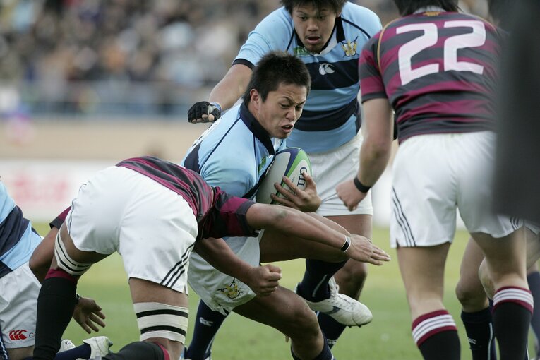 関東学院大・土佐誠／第43回大学ラグビー選手権準決勝（2007年1月13日）©︎Tamon Matsuzono