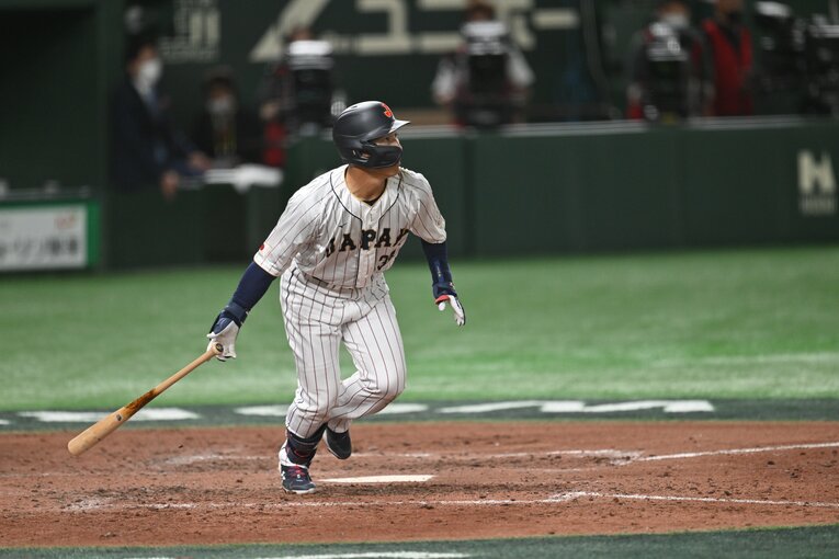 勝負強さを発揮し、逆転の一打を放った吉田　©Naoya Sanuki