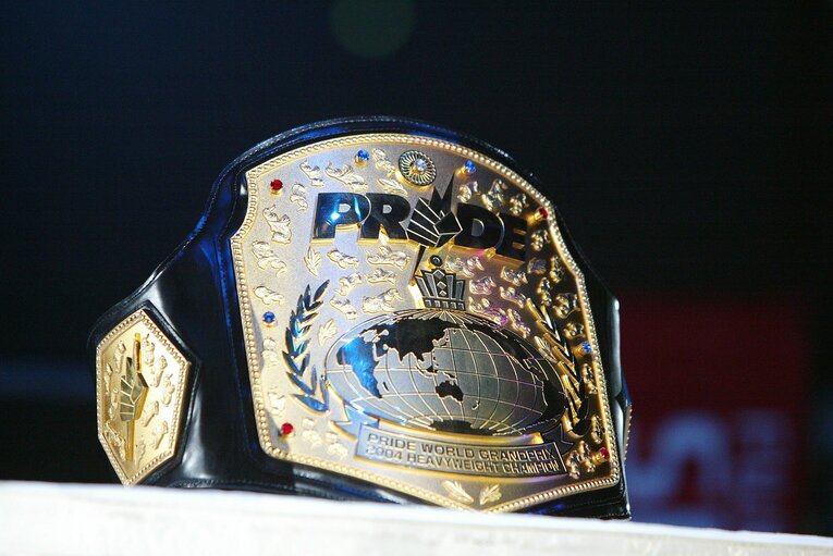 PRIDEヘビー級グランプリのチャンピオンベルト