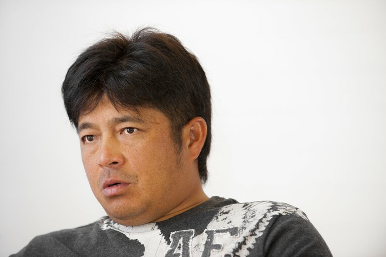 2009年、阪神コーチ時代　©︎Toshiya Kondo