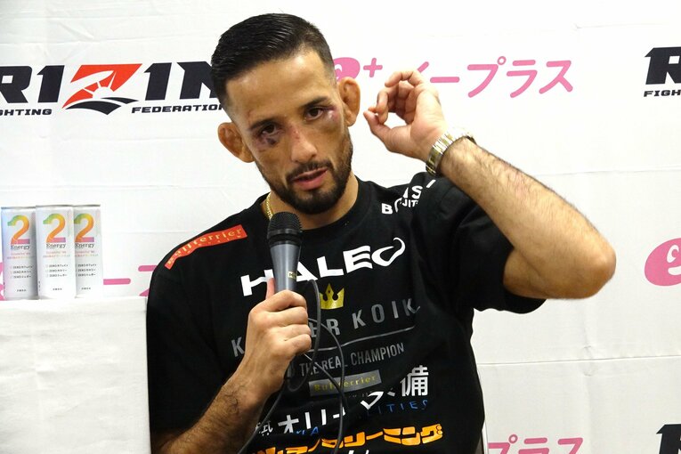 クレベル・コイケは「朝倉未来は何もしてない」と主張した　©Koji Fuse