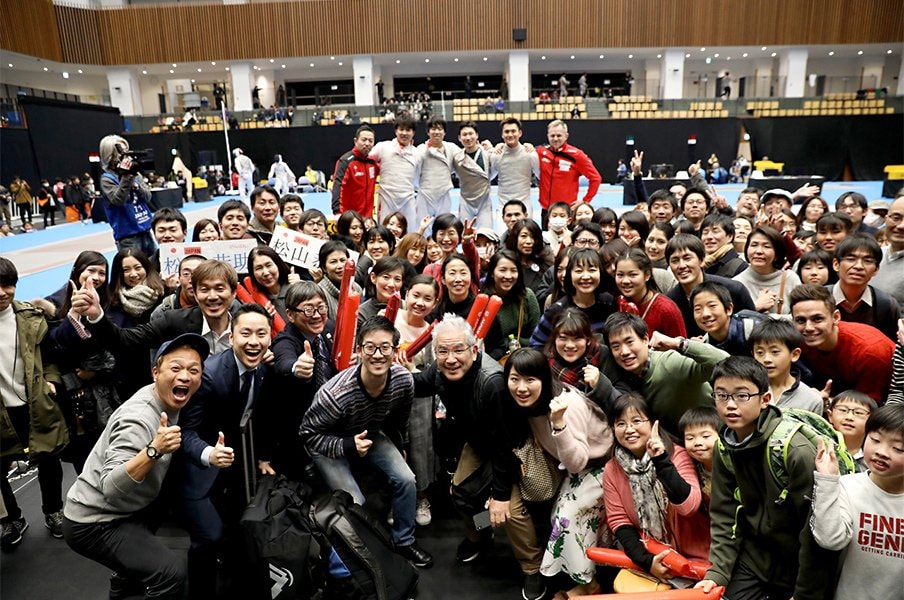 太田雄貴が開くフェンシング界。外の人材、企業と組んで前へ進む。<Number Web> photograph by Japan Fencing Federation/Shugo Takemi