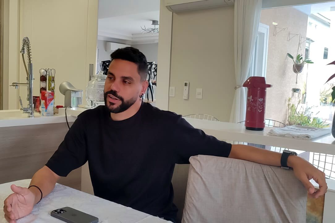 インタビューに応じてくれたディエゴ　©Hiroaki Sawada