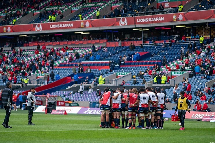 準備の面でも洗礼を受けたライオンズ戦　©︎JRFU