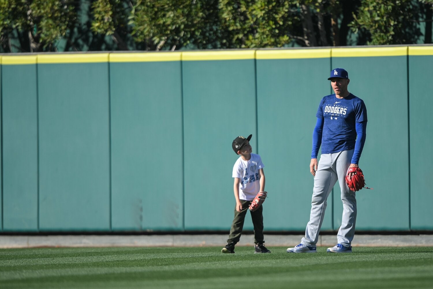 2023年、フリーマン親子のひとコマ　©Nanae Suzuki