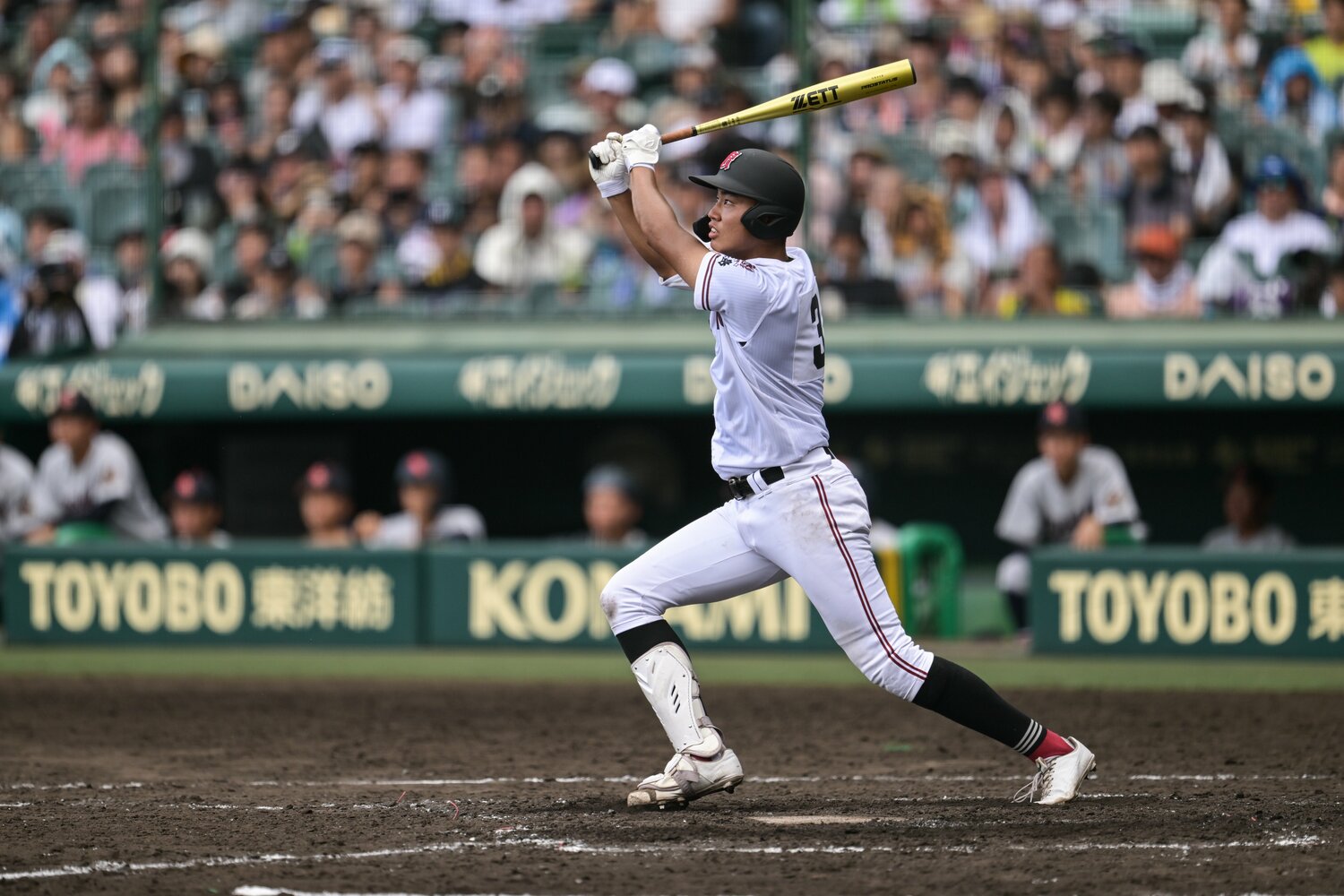 広陵・真鍋は今ドラフトでは指名されなかった　©Nanae Suzuki