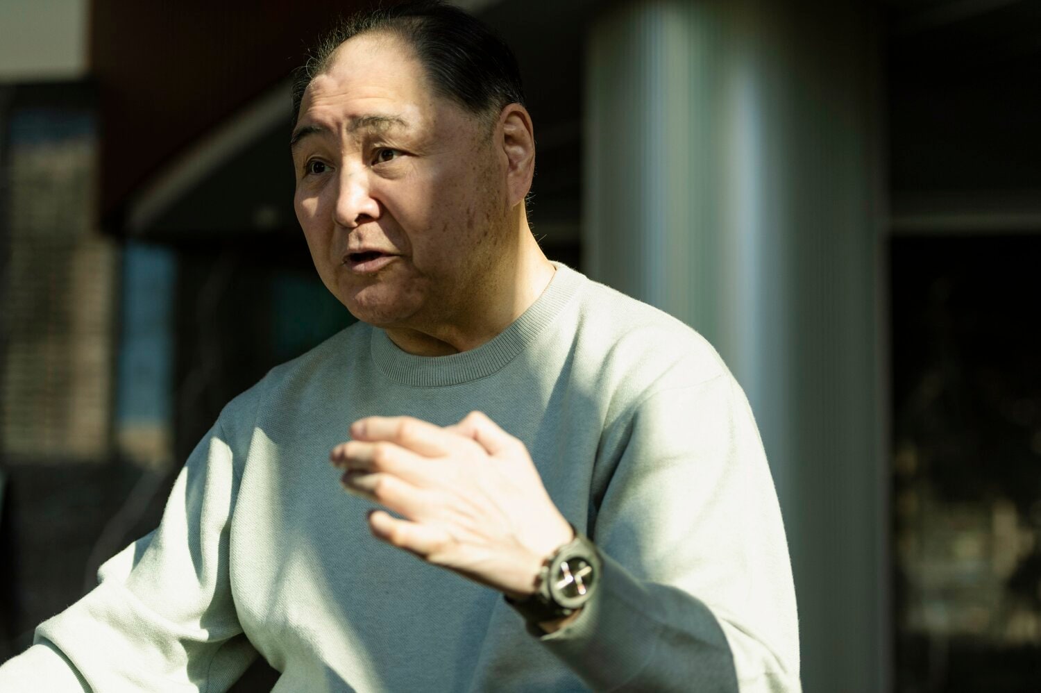 「湿布が欠かせなかった」千代の富士の出稽古を振り返る尾車親方（元大関・琴風）　©Wataru Sato