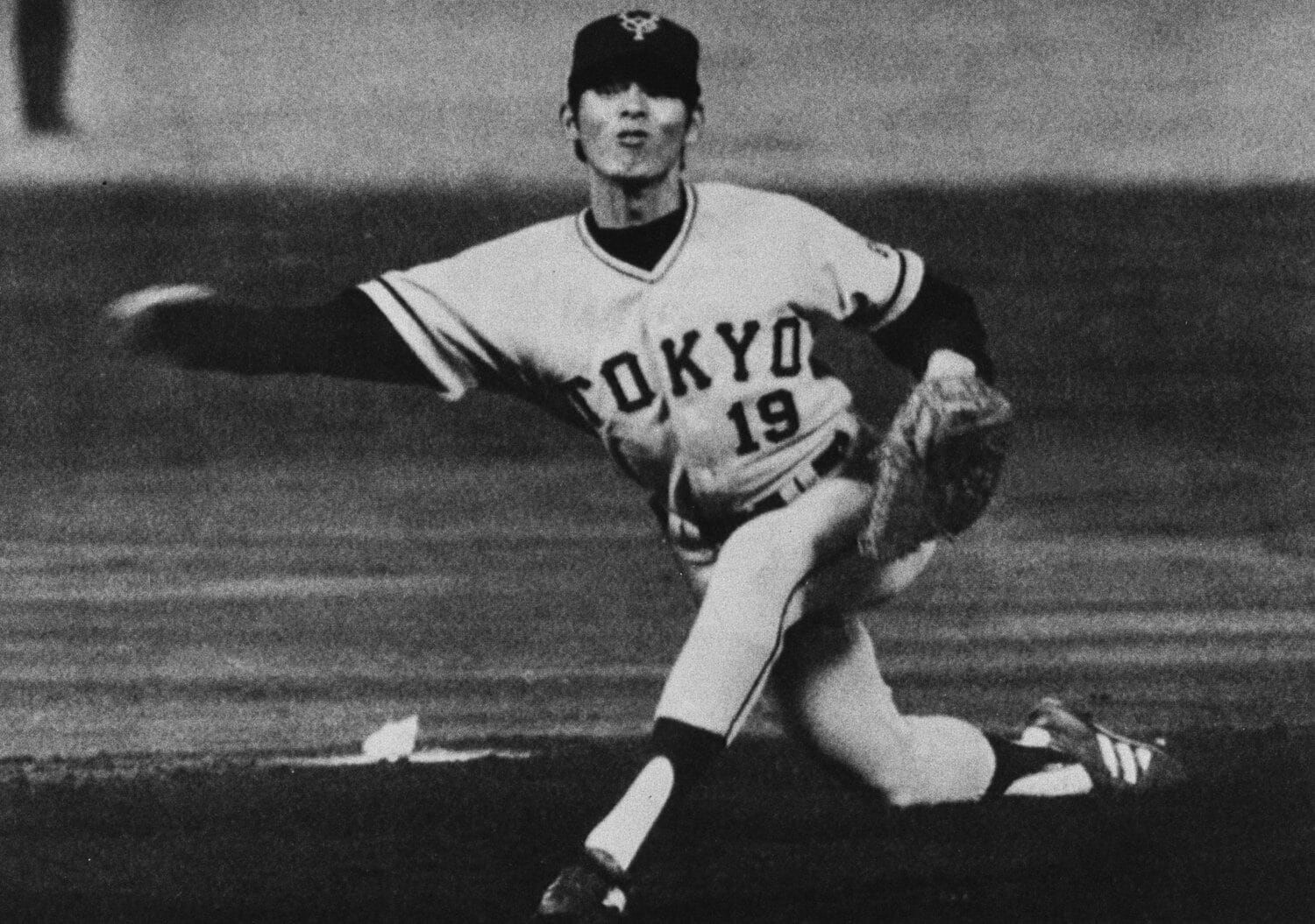 1976年、小林は初の二けた勝利を挙げた　©KYODO