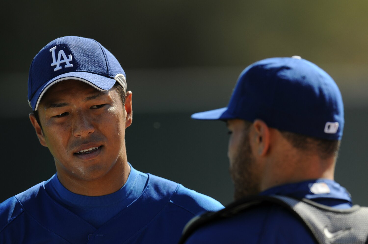 2008〜11年、ドジャースでプレーした黒田博樹 ©Naoya Sanuki