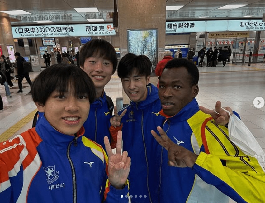 簡以外にも今季は強力なランナーが多く、冬の都大路では優勝候補筆頭の仙台育英／本人のインスタグラムより