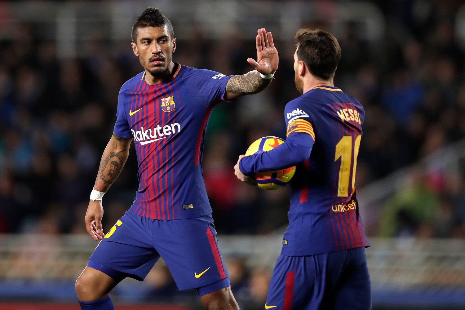 バルサ時代のパウリーニョ©Getty Images