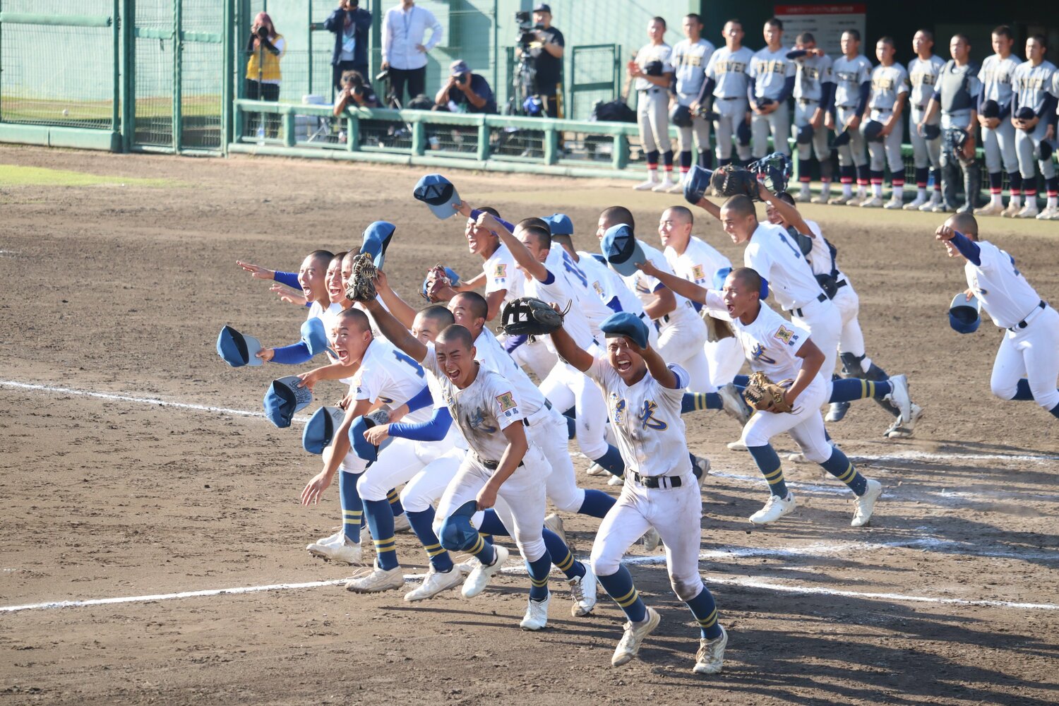 今秋の東北大会も聖光学院に敗れ、来春のセンバツは絶望的に。これで甲子園への3季連続不出場が確定　©Genki Takguchi