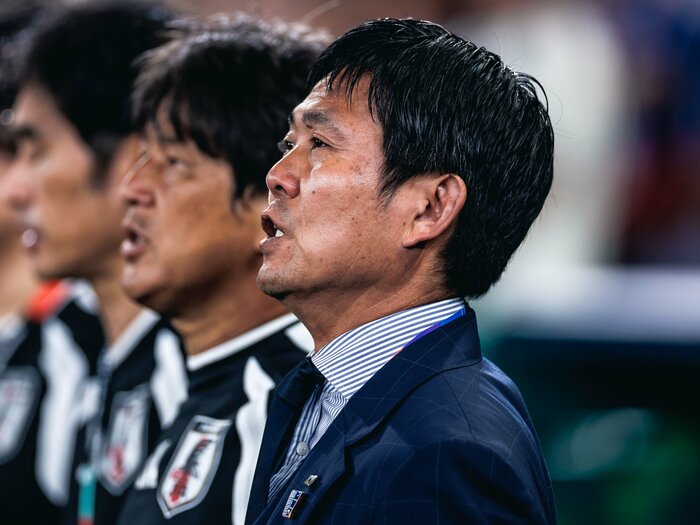 ＜チュニジアに大勝！＞ W杯直前に森保一監督が語っていた”断固たる決意”「優先順位はまず得点を奪うこと」「守備をしていても攻撃は絶対に忘れちゃいけない」＜Number Web＞ photograph by Kiichi Matsumoto/JMPA