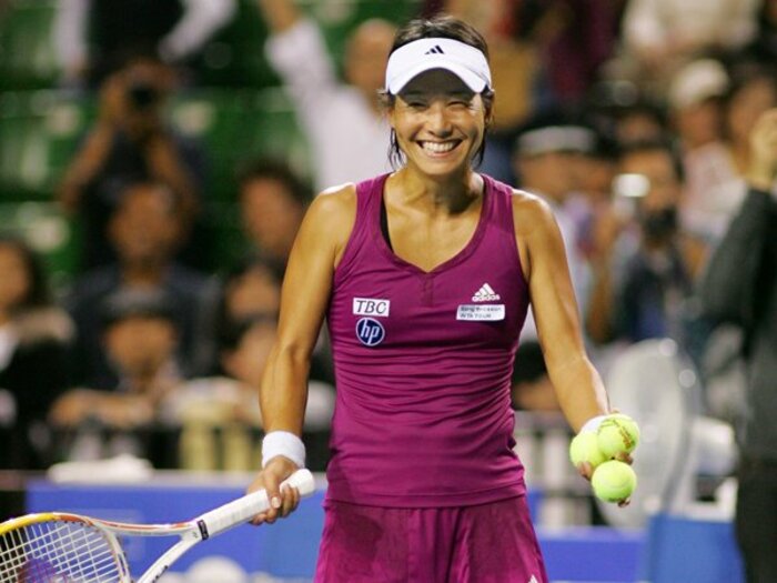 もう怖いものなし。クルム伊達の不惑力。～負けられない“二人の敵”～＜Number Web＞ photograph by Hiromasa Mano