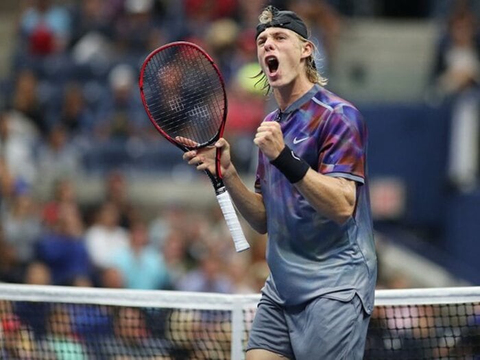 フェデラーに憧れ、ナダルに勝利。18歳シャポバロフの才能に世界騒然。＜Number Web＞ photograph by Getty Images