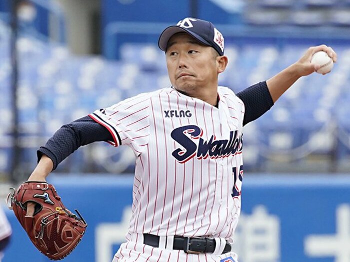 ヤクルト開幕投手、石川雅規40歳。頭脳と義侠心、身の丈に合う投球。＜Number Web＞ photograph by KYODO